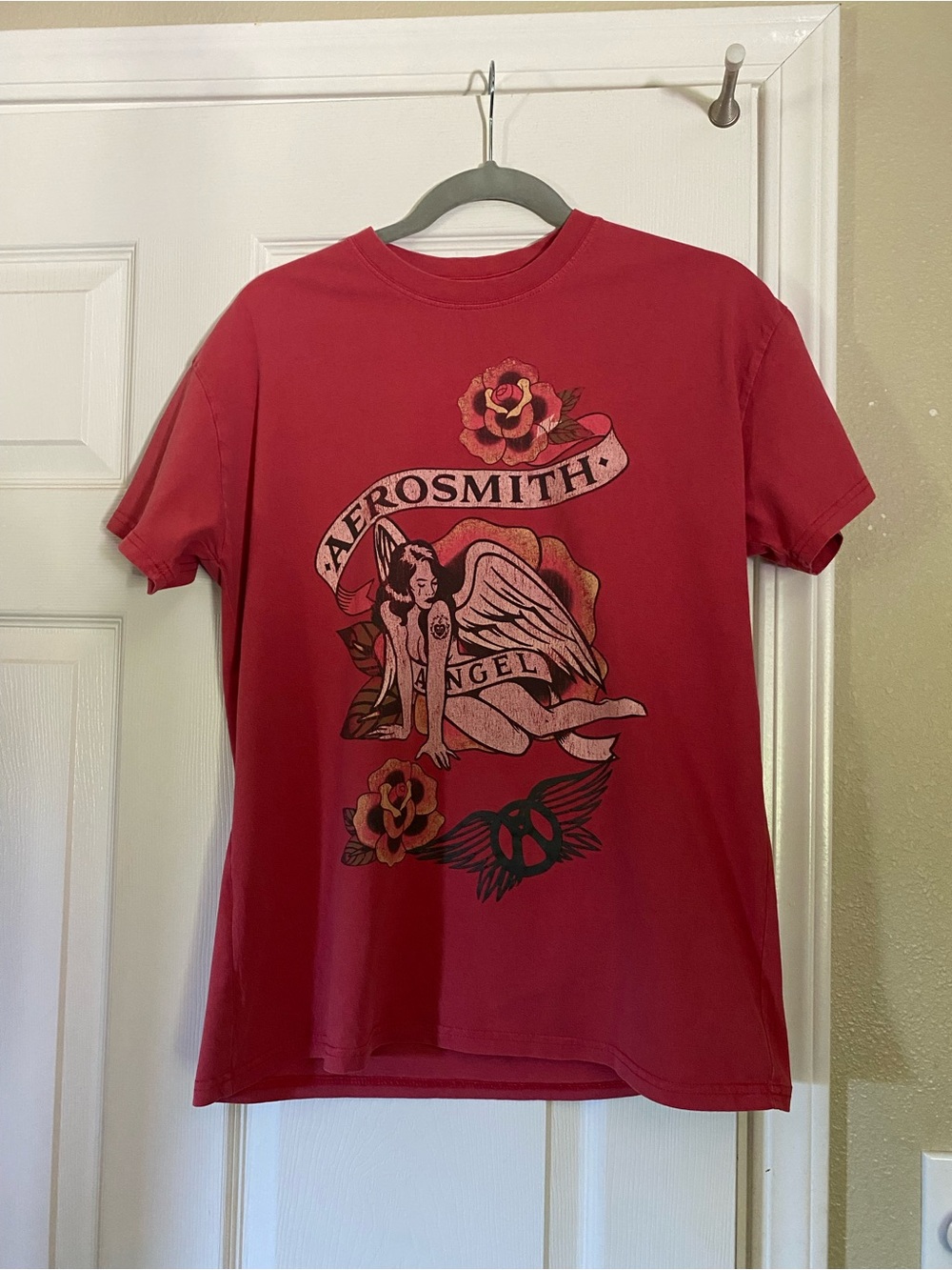 Forever 21 Red Aerosmith Graphic Tee
